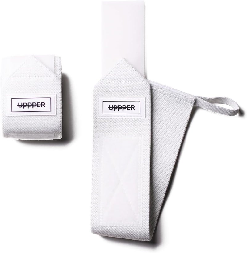 UPPPER Store Wrist Wraps for Weightlifting – 19" Lifting Wrist Support with Thumb Loop for Bench Press, Powerlifting, and Gym Workouts for Men & Women | Premium Fitness Gear - Image 1